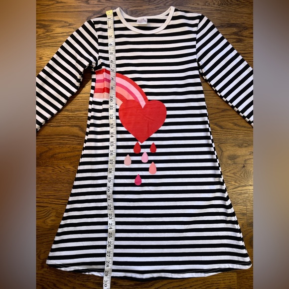 NWOT Mia Belle Girls Heart Dress - Picture 12 of 14
